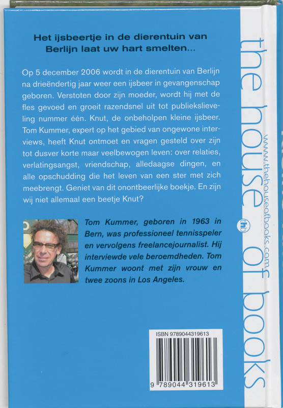 Achterkant van Kleine Knut