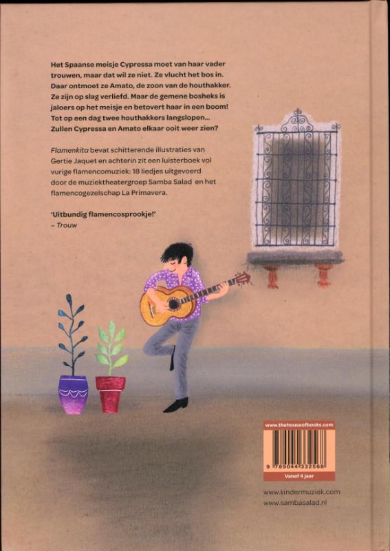 Achterkant van Flamenkita