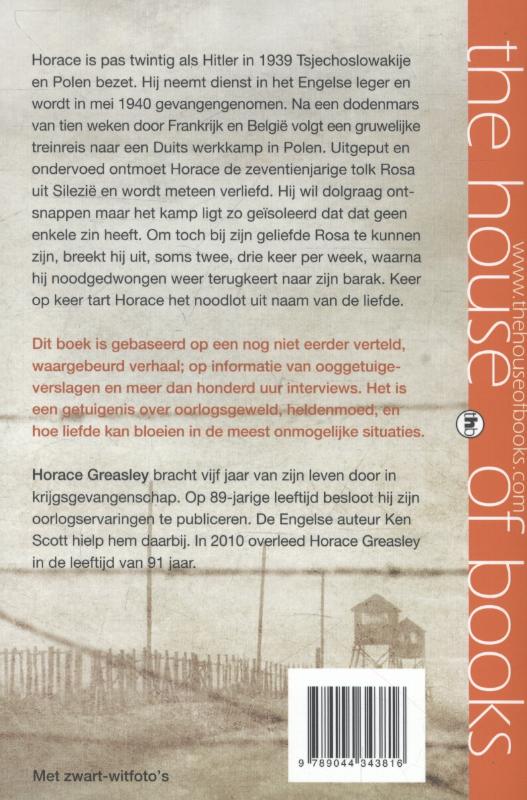 Achterkant van De man die tweehonderd keer ontsnapte