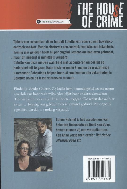 Achterkant van Verjaard
