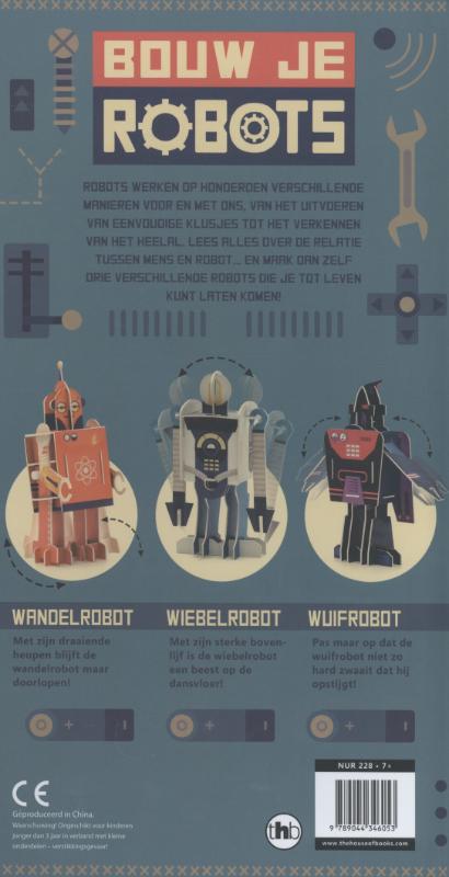 Achterkant van Bouw je robots