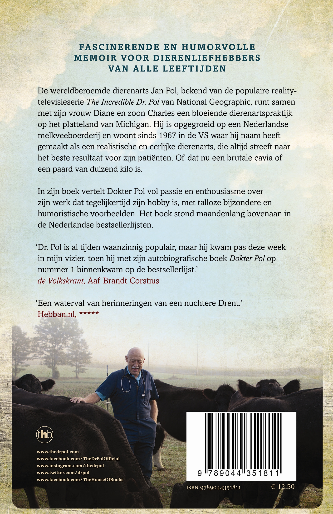 Achterkant van Dokter Pol