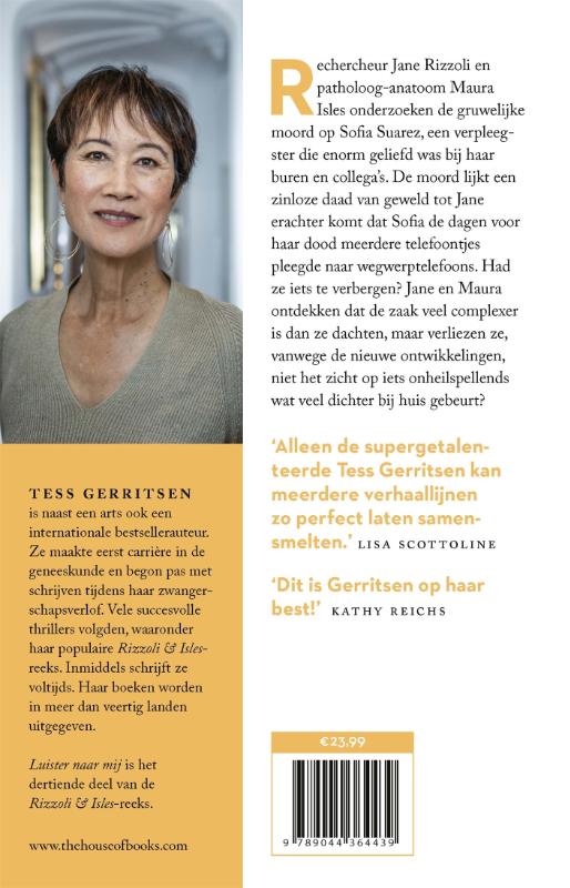 Achterkant van Luister naar mij