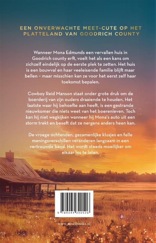 Achterkant van De cowboy vindt de liefde
