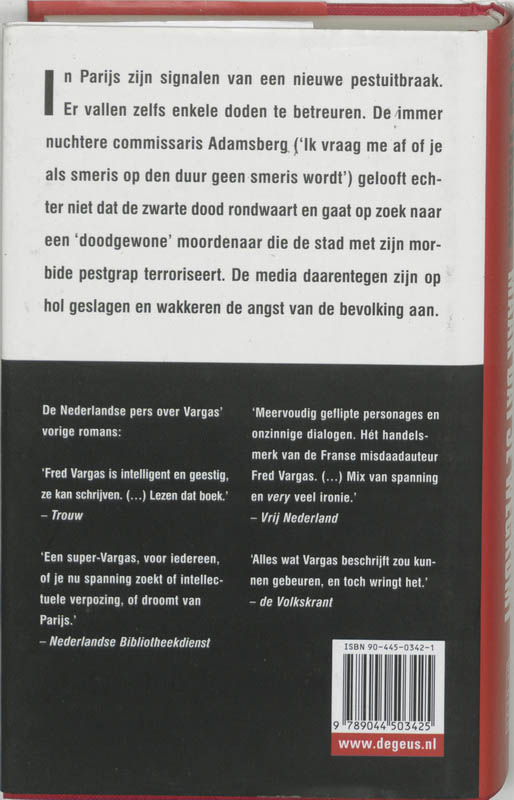 Achterkant van Maak dat je wegkomt