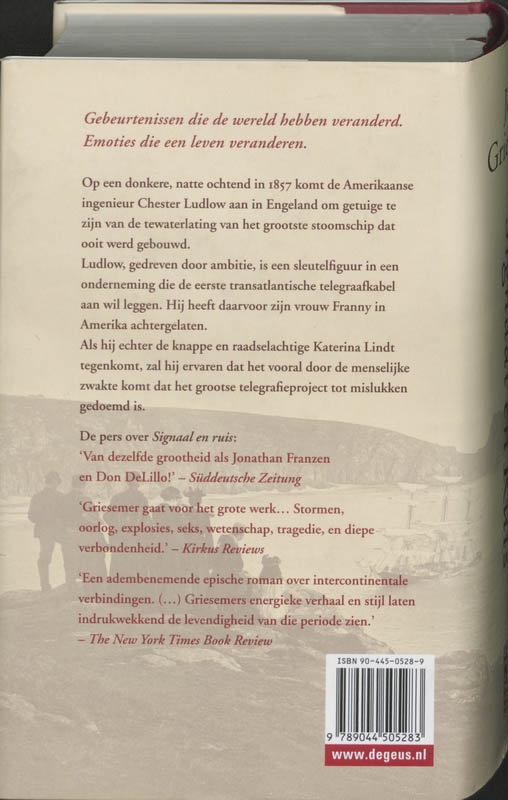 Achterkant van Signaal en ruis