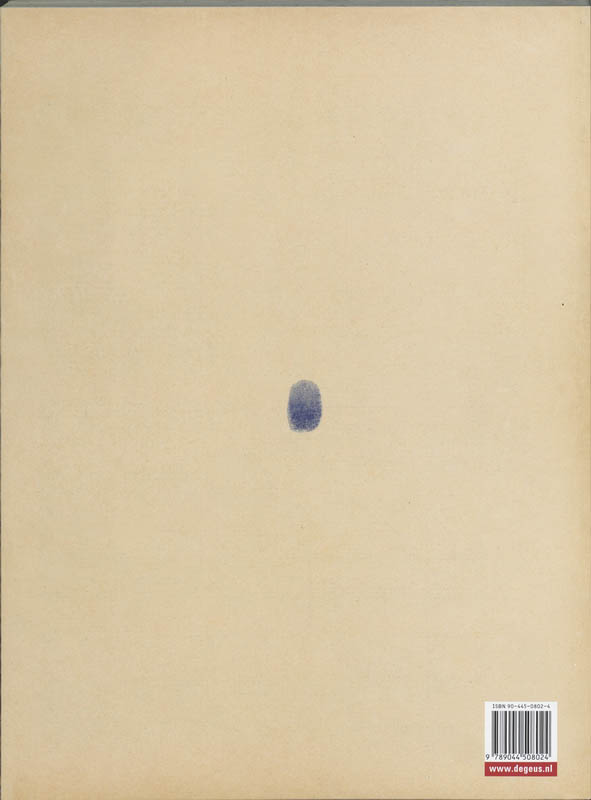 Achterkant van Partituur