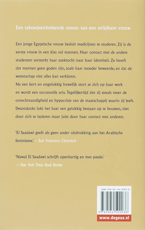 Achterkant van Herinneringen van een vrouwelijke arts