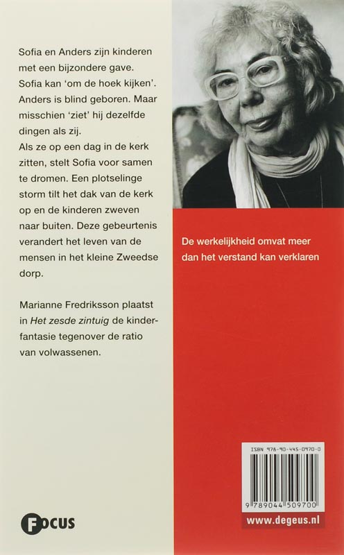 Achterkant van Het zesde zintuig