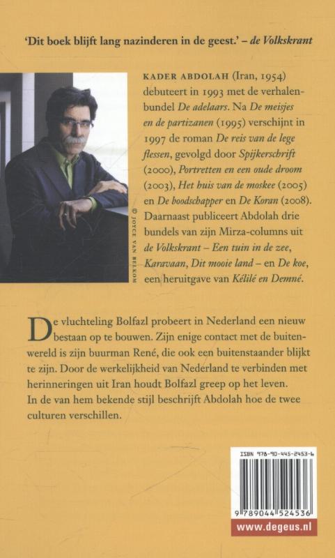 Achterkant van De reis van de lege flessen