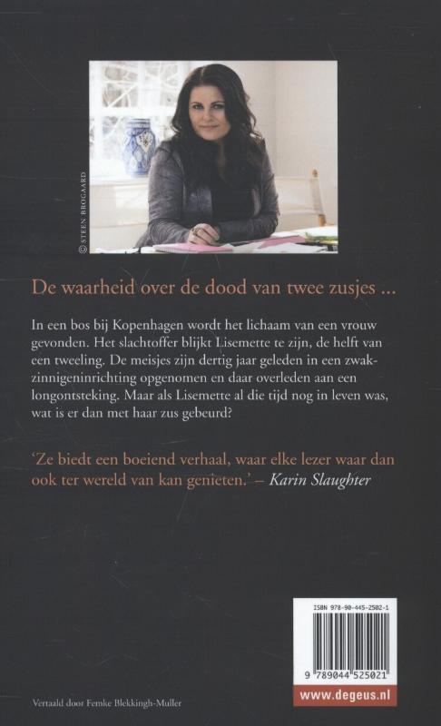 Achterkant van De vergeten zusjes