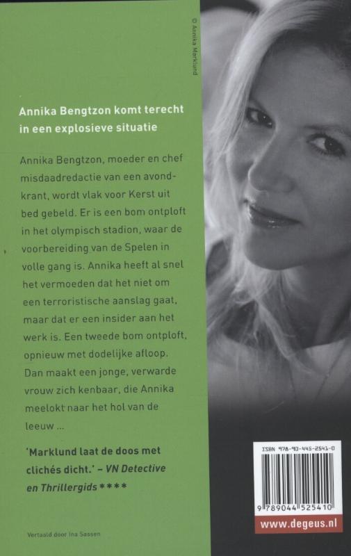 Achterkant van Springstof