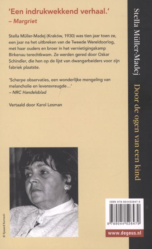 Achterkant van Door de ogen van een kind