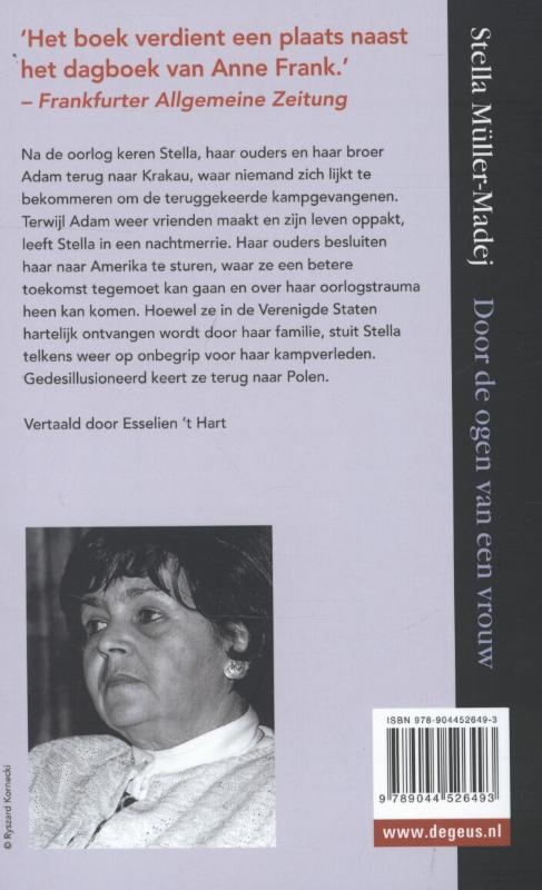 Achterkant van Door de ogen van een vrouw