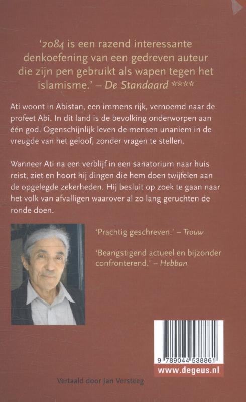 Achterkant van 2084