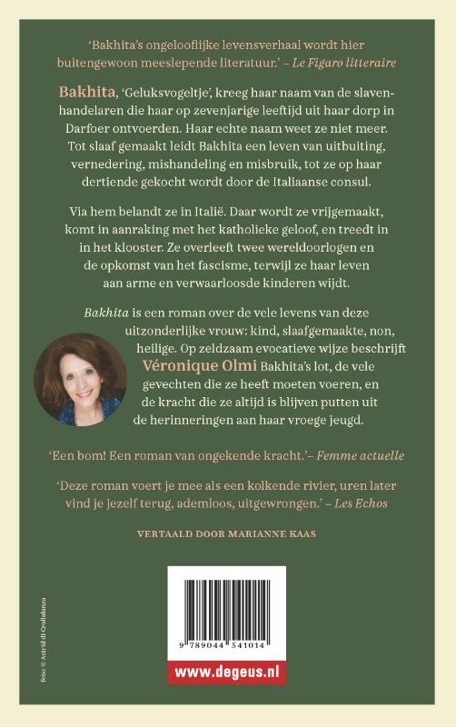 Achterkant van Bakhita
