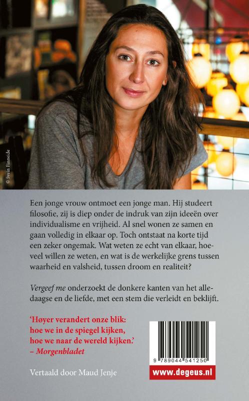Achterkant van Vergeef me