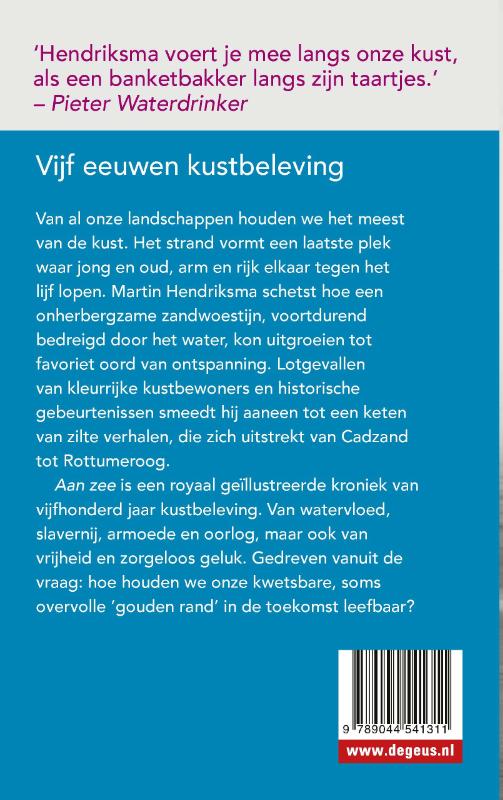 Achterkant van Aan zee