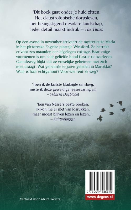 Achterkant van De levenden en de doden in Winsford