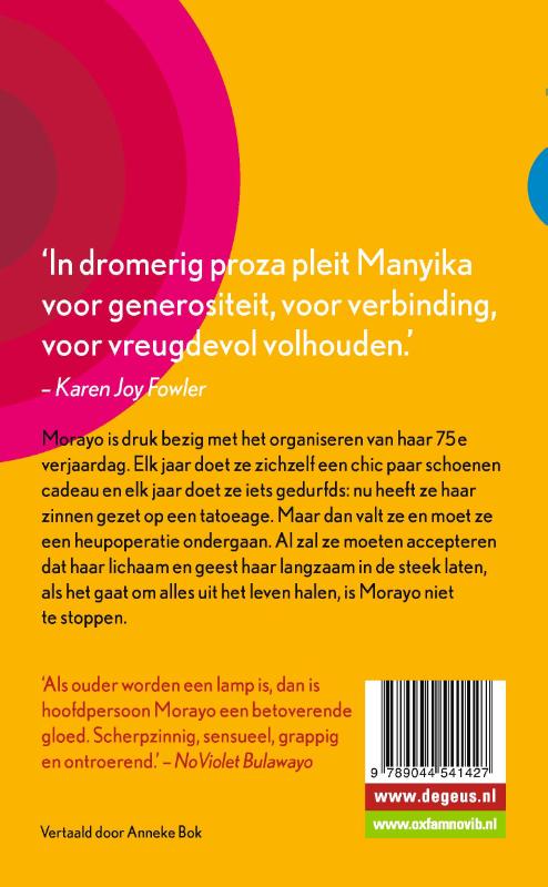 Achterkant van Als een muildier dat roomijs naar de zon draagt