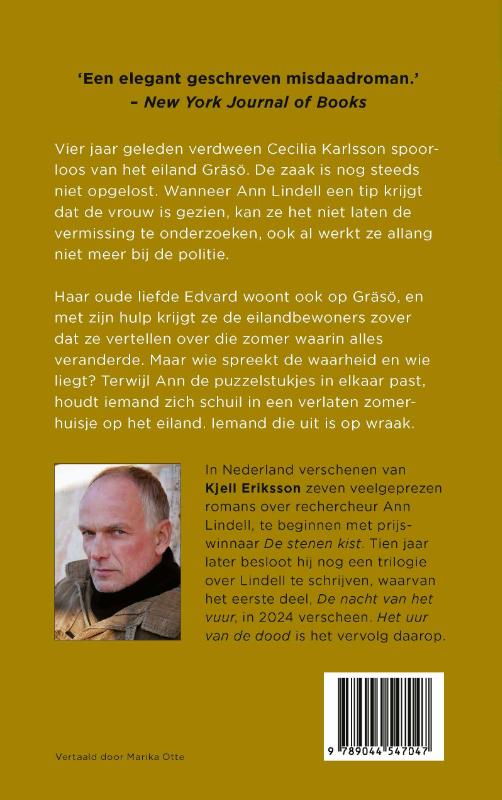 Achterkant van Het uur van de dood