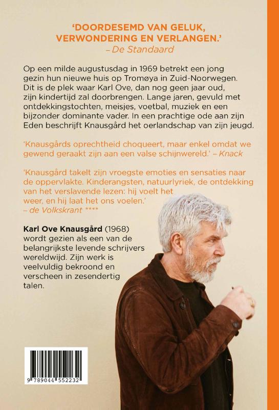 Achterkant van Zoon