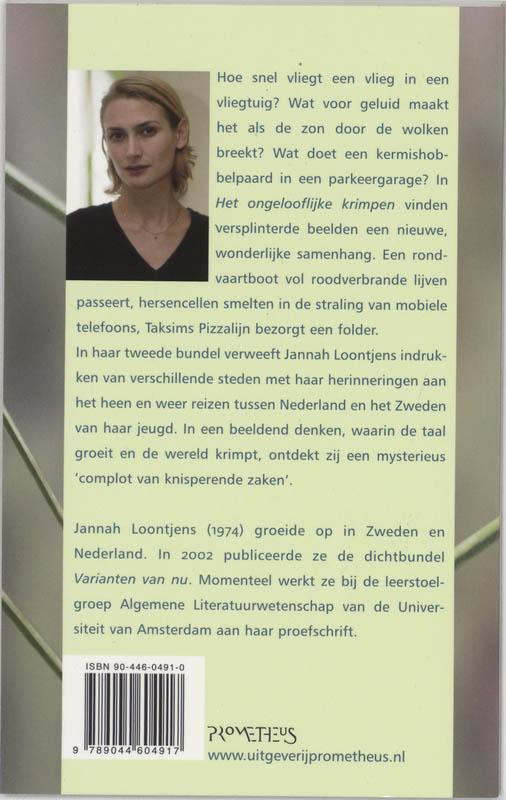 Achterkant van Het ongelooflijke krimpen
