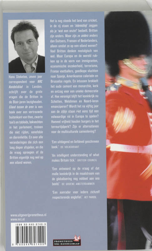 Achterkant van Eiland tussen de oren