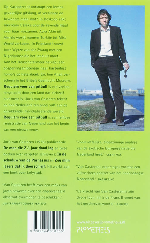 Achterkant van Requiem voor een pitbull