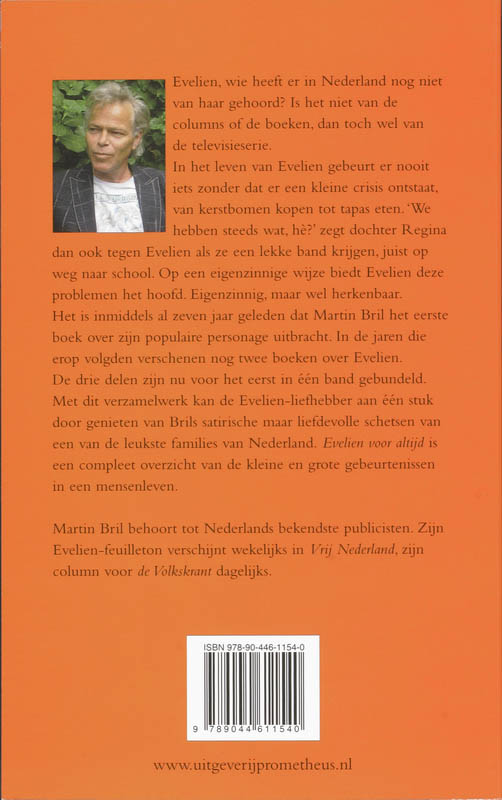 Achterkant van Evelien voor altijd
