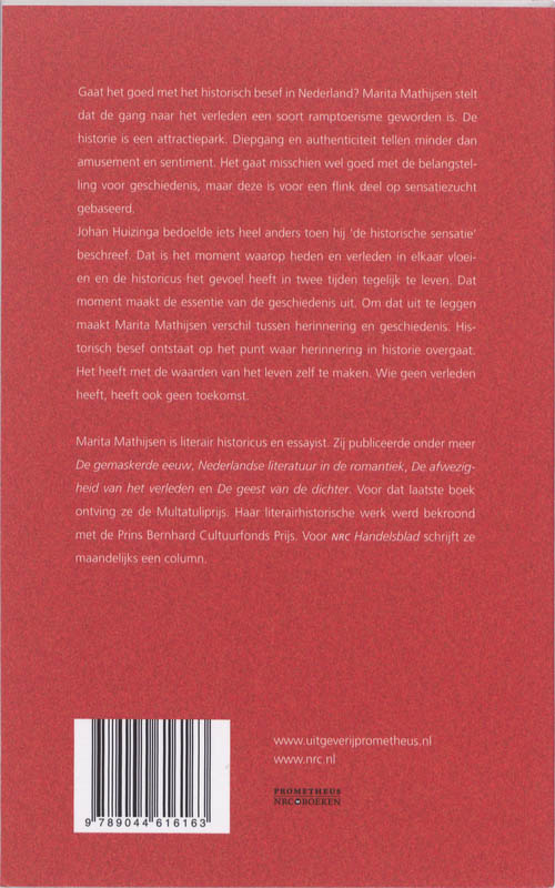 Achterkant van Historische sensatiezucht