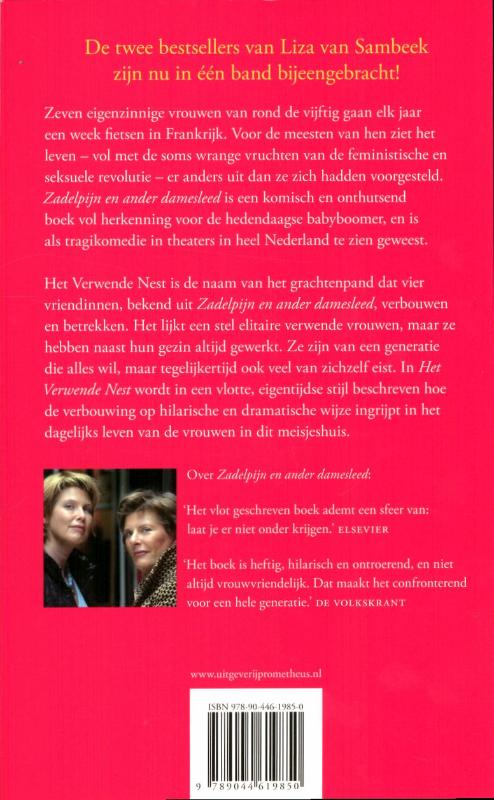 Achterkant van Zadelpijn en ander damesleed/Het verwende nest