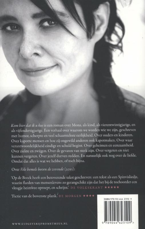 Achterkant van Kom hier dat ik u kus