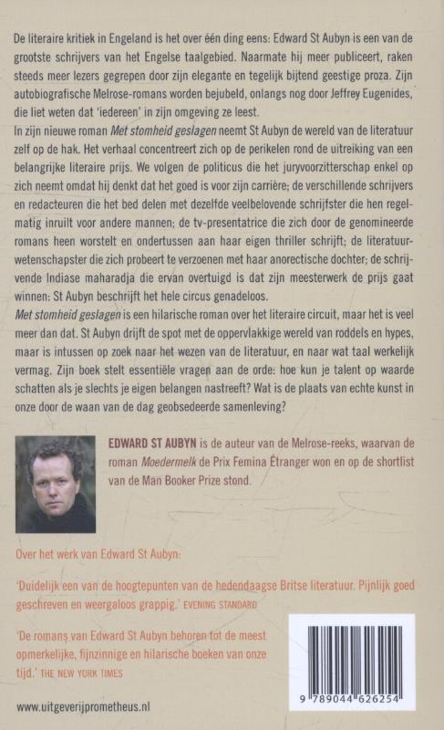 Achterkant van Met stomheid geslagen