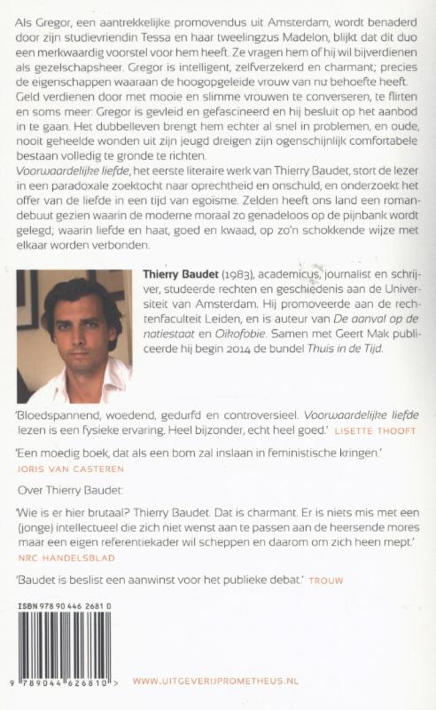 Achterkant van Voorwaardelijke liefde