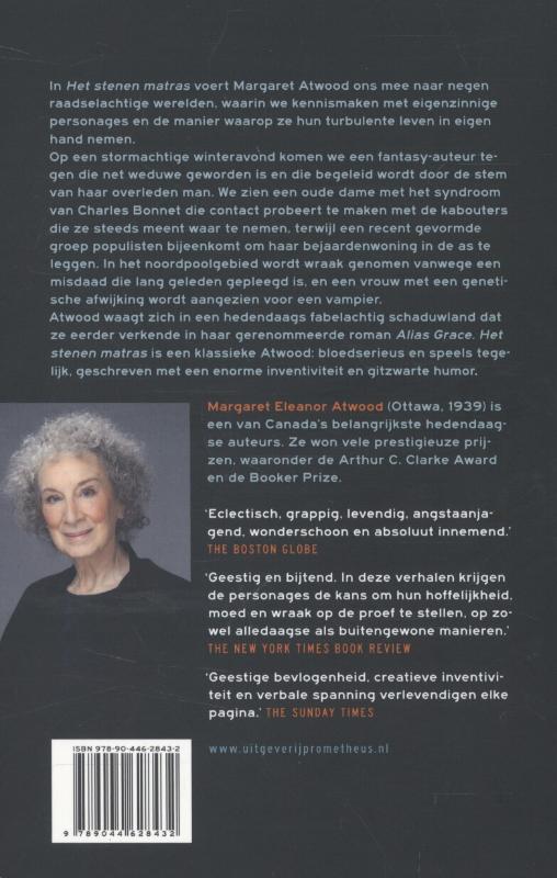 Achterkant van Het stenen matras