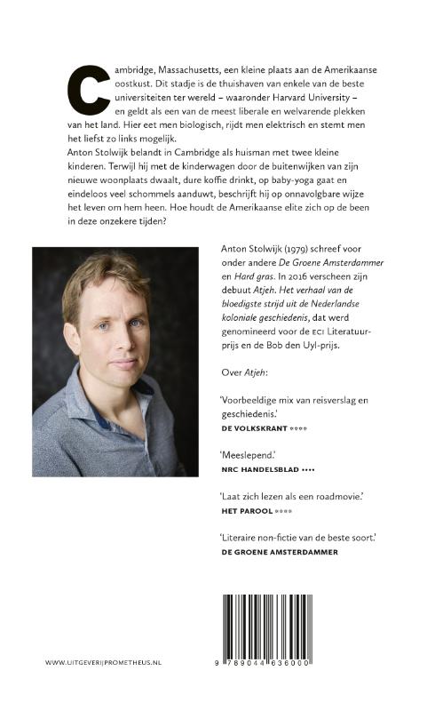 Achterkant van Ons soort Amerika