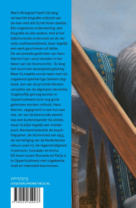 Achterkant van Opperhuidmens