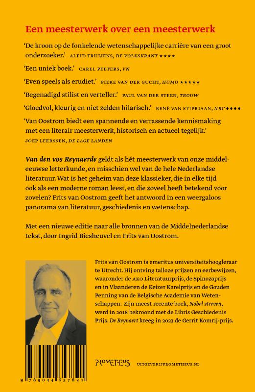 Achterkant van De Reynaert