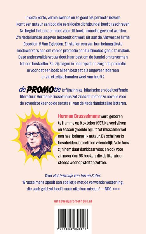 Achterkant van De promotie