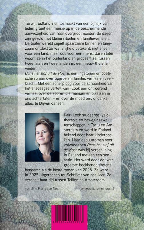 Achterkant van Dans het stof uit de vloer