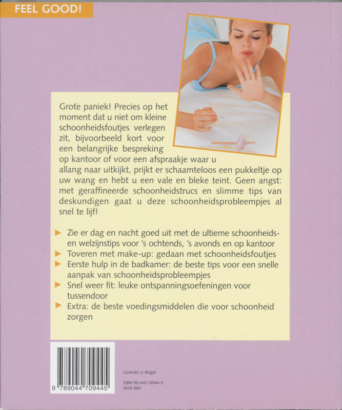 Achterkant van Supersnelle beautytips