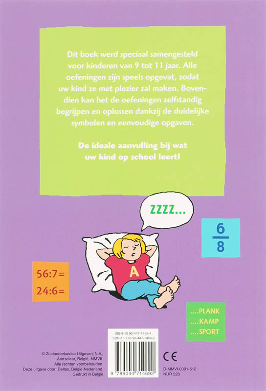 Achterkant van Lezen,schrijven,rekenen 9-11 jr