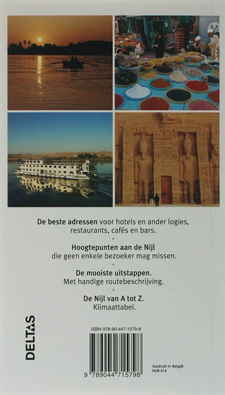 Achterkant van Op Nijlcruise