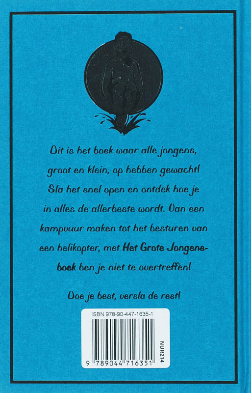 Achterkant van Het grote jongens boek