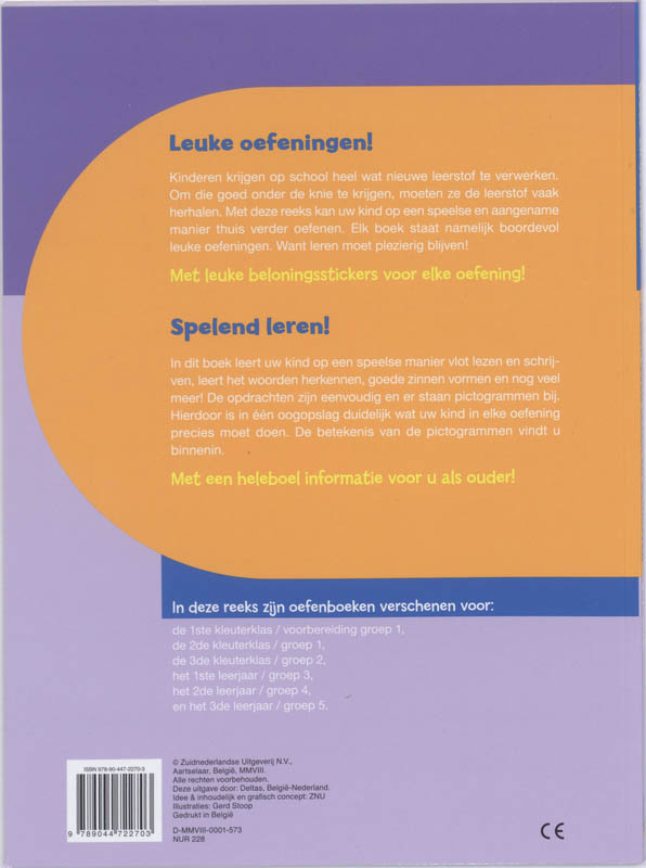 Achterkant van Ik leer goed lezen en schrijven (6-7 j.)