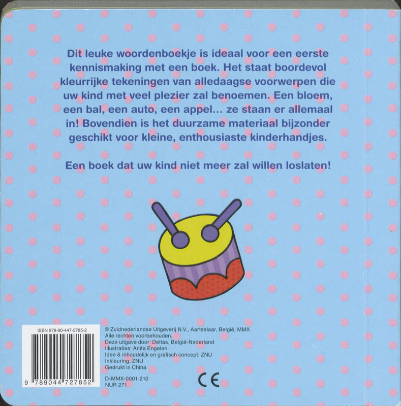 Achterkant van Baby's leukste woordenboek