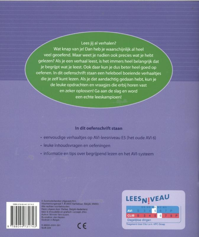Achterkant van groep 5