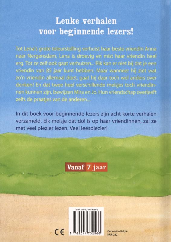 Achterkant van Vrolijke vriendinnenverhalen