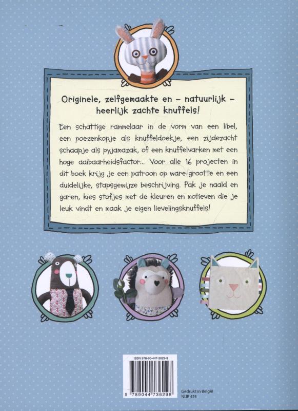 Achterkant van Superleuke knuffels naaien